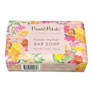Paint & Petals flower market Bar Soap Net Wt 7 oz NWT